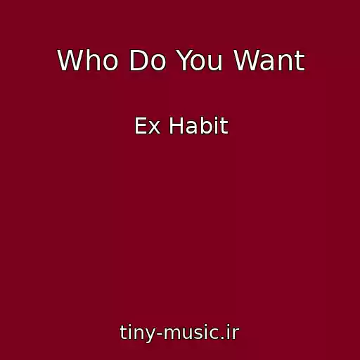 کاور آهنگ Who Do You Want از Ex Habit