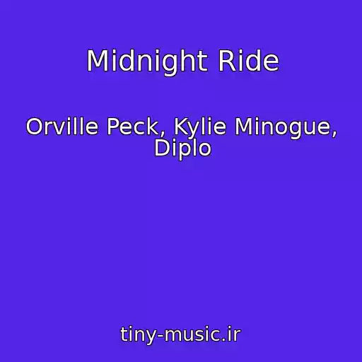 کاور آهنگ Midnight Ride از Orville Peck, Kylie Minogue, Diplo