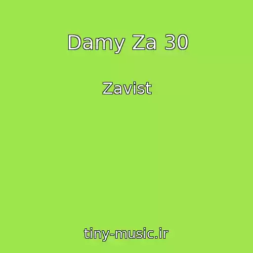کاور آهنگ Damy Za 30 از Zavist