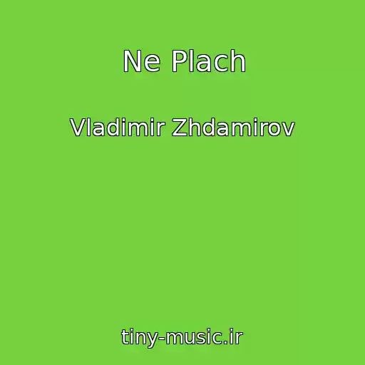 کاور آهنگ Ne Plach از Vladimir Zhdamirov