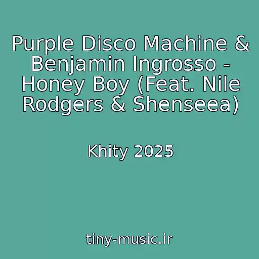کاور آهنگ Purple Disco Machine & Benjamin Ingrosso - Honey Boy (Feat. Nile Rodgers & Shenseea) از Khity 2025