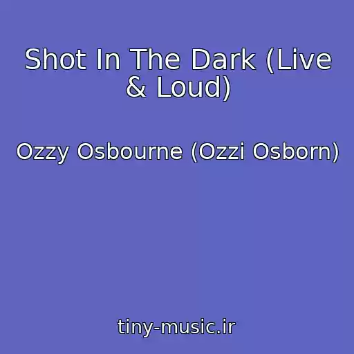 کاور آهنگ Shot In The Dark (Live & Loud) از Ozzy Osbourne (Ozzi Osborn)