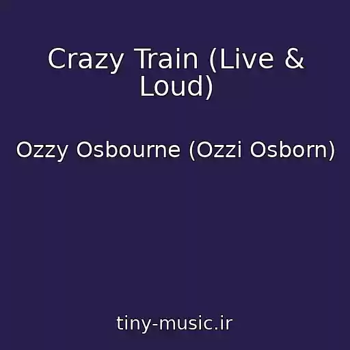 کاور آهنگ Crazy Train (Live & Loud) از Ozzy Osbourne (Ozzi Osborn)