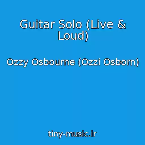 کاور آهنگ Guitar Solo (Live & Loud) از Ozzy Osbourne (Ozzi Osborn)