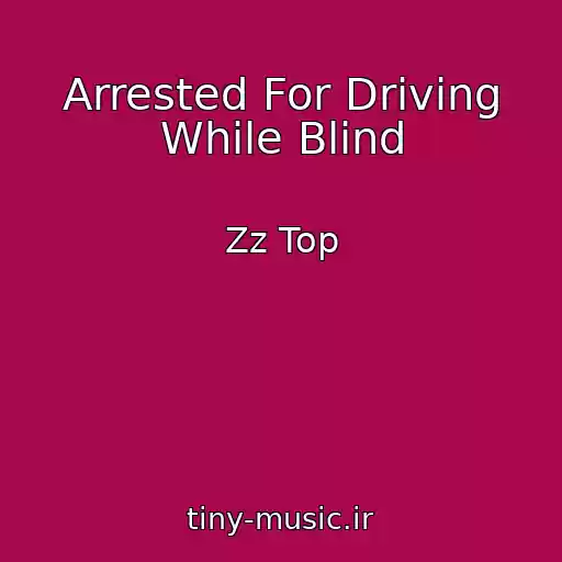 کاور آهنگ Arrested For Driving While Blind از Zz Top