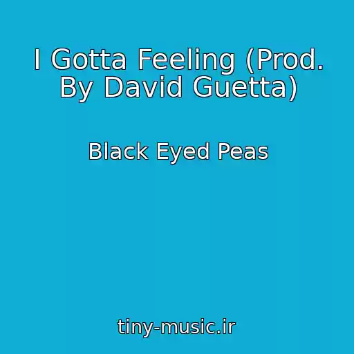 کاور آهنگ I Gotta Feeling (Prod. By David Guetta) از Black Eyed Peas