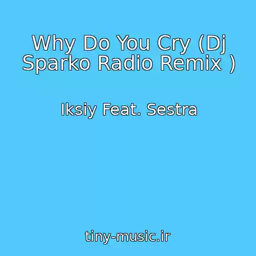 کاور آهنگ Why Do You Cry (Dj Sparko Radio Remix ) از Iksiy Feat. Sestra