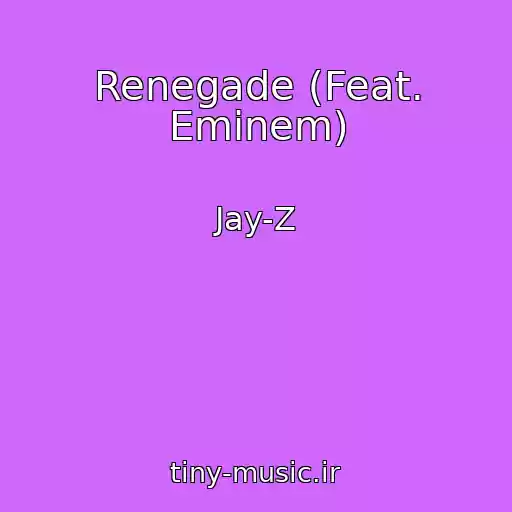 کاور آهنگ Renegade (Feat. Eminem) از Jay-Z