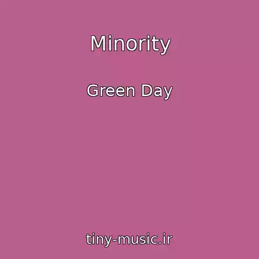 کاور آهنگ Minority از Green Day