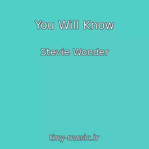 کاور آهنگ You Will Know از Stevie Wonder