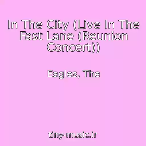 کاور آهنگ In The City (Live In The Fast Lane (Reunion Concert)) از Eagles, The