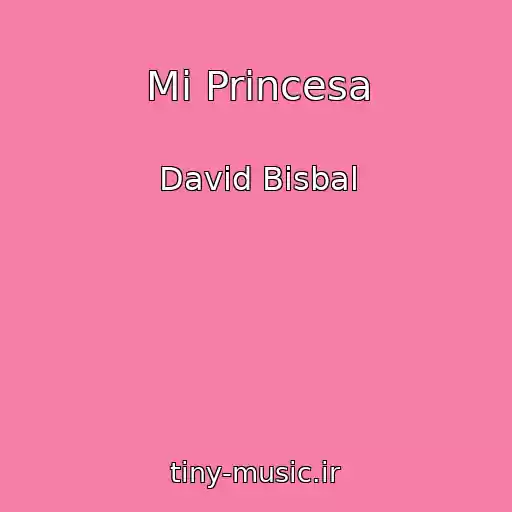 کاور آهنگ Mi Princesa از David Bisbal