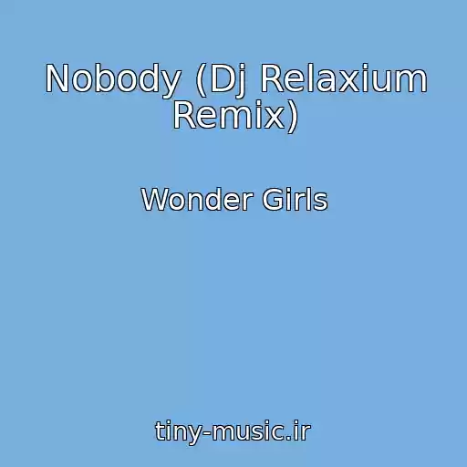 کاور آهنگ Nobody (Dj Relaxium Remix) از Wonder Girls