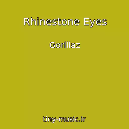 کاور آهنگ Rhinestone Eyes از Gorillaz