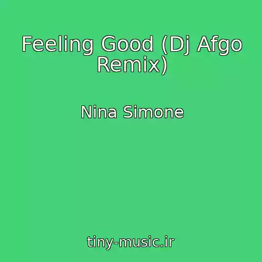 کاور آهنگ Feeling Good (Dj Afgo Remix) از Nina Simone