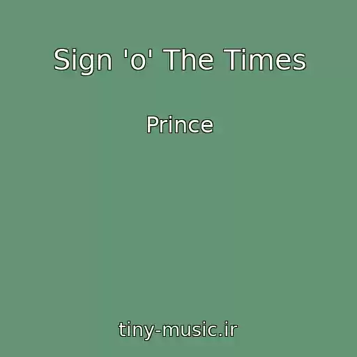 کاور آهنگ Sign 'o' The Times از Prince