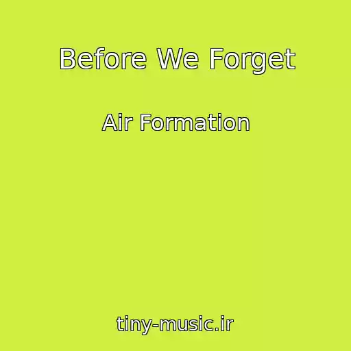 کاور آهنگ Before We Forget از Air Formation