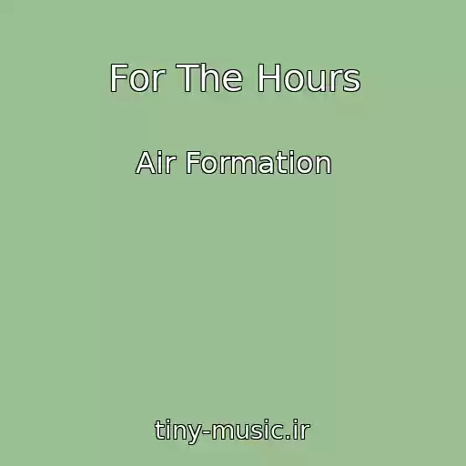 کاور آهنگ For The Hours از Air Formation