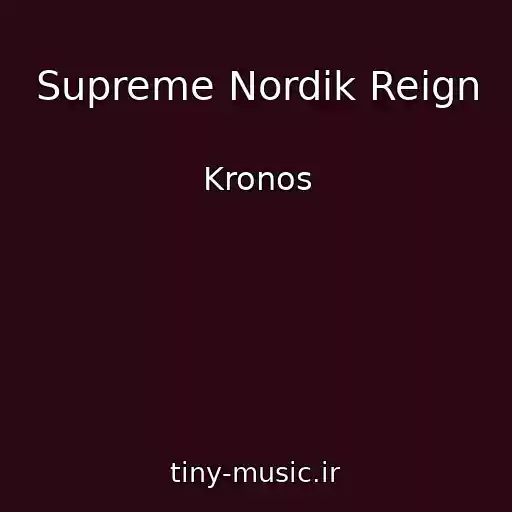 کاور آهنگ Supreme Nordik Reign از Kronos