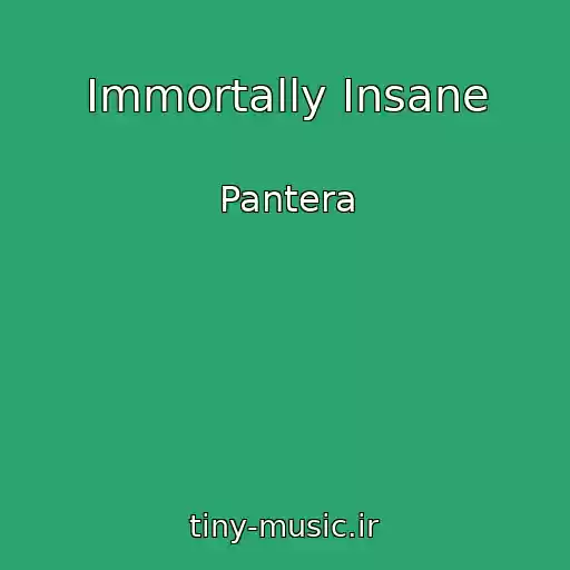کاور آهنگ Immortally Insane از Pantera