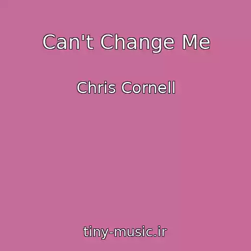 کاور آهنگ Can't Change Me از Chris Cornell