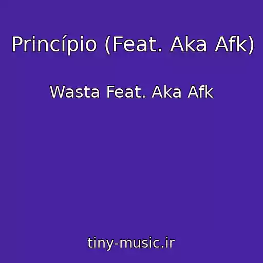 کاور آهنگ Princípio (Feat. Aka Afk) از Wasta Feat. Aka Afk