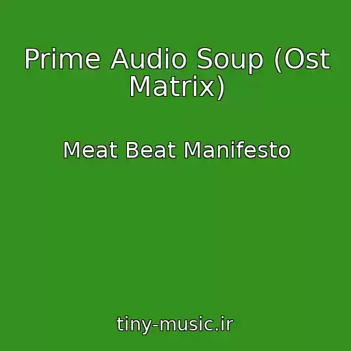 کاور آهنگ Prime Audio Soup (Ost Matrix) از Meat Beat Manifesto