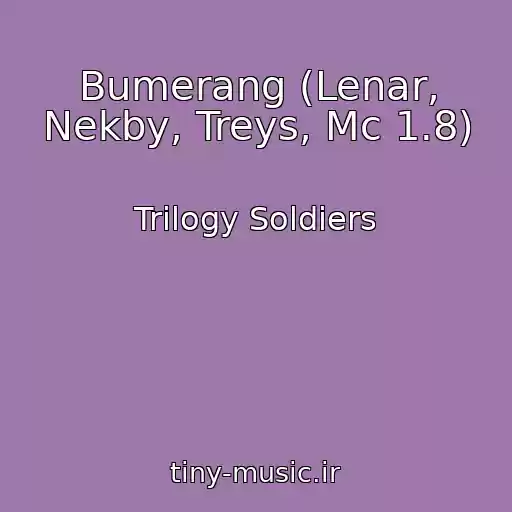 کاور آهنگ Bumerang (Lenar, Nekby, Treys, Mc 1.8) از Trilogy Soldiers