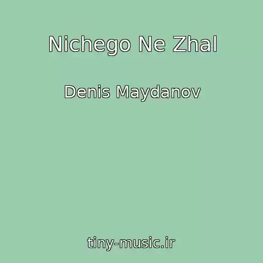 کاور آهنگ Nichego Ne Zhal از Denis Maydanov