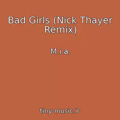 کاور آهنگ Bad Girls (Nick Thayer Remix) از M.i.a.
