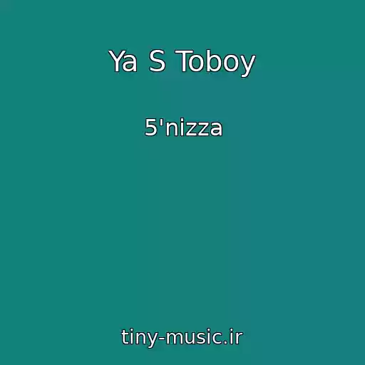 کاور آهنگ Ya S Toboy از 5'nizza
