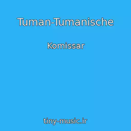 کاور آهنگ Tuman-Tumanische از Komissar