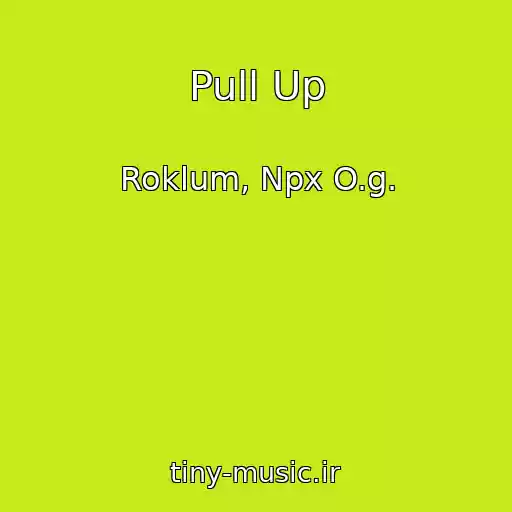کاور آهنگ Pull Up از Roklum, Npx O.g.