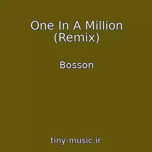 کاور آهنگ One In A Million (Remix) از Bosson