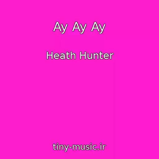 کاور آهنگ Ay Ay Ay از Heath Hunter