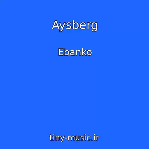 کاور آهنگ Aysberg از Ebanko