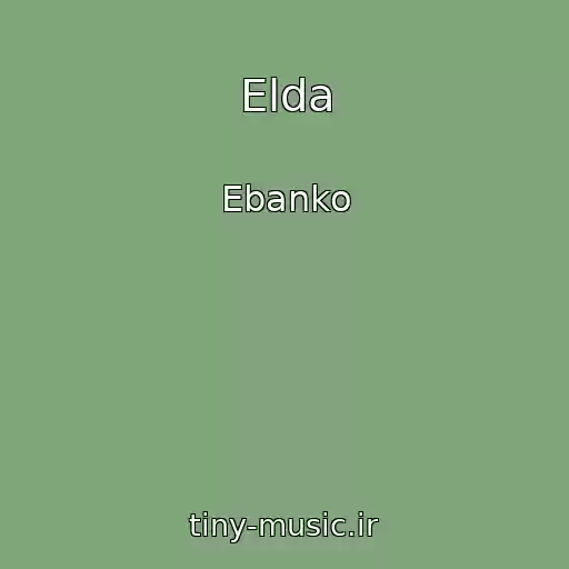 کاور آهنگ Elda از Ebanko