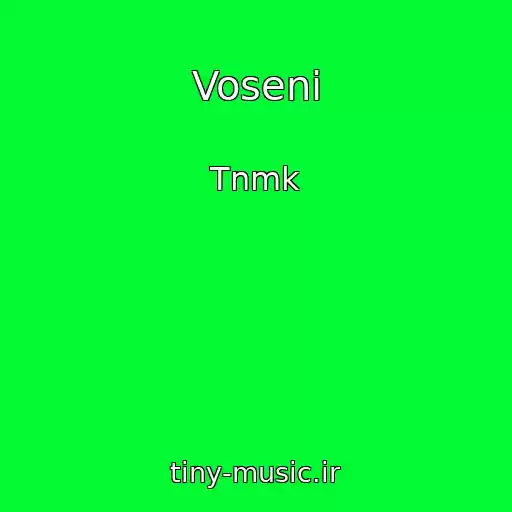 کاور آهنگ Voseni از Tnmk