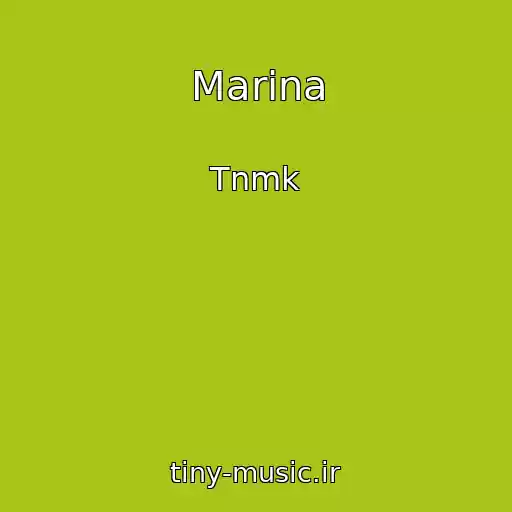 کاور آهنگ Marina از Tnmk