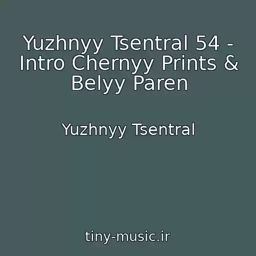 کاور آهنگ Yuzhnyy Tsentral 54 - Intro Chernyy Prints & Belyy Paren از Yuzhnyy Tsentral