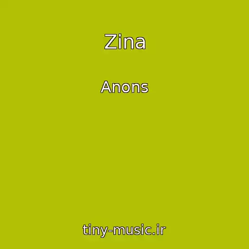 کاور آهنگ Zina از Anons