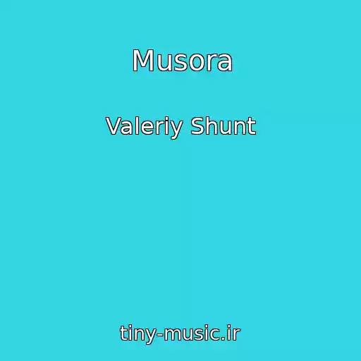 کاور آهنگ Musora از Valeriy Shunt