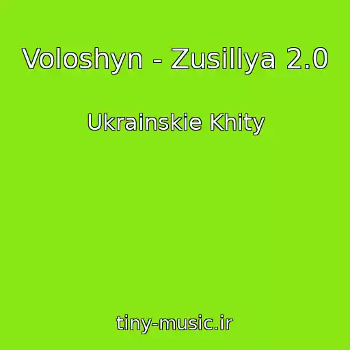 کاور آهنگ Voloshyn - Zusillya 2.0 از Ukrainskie Khity