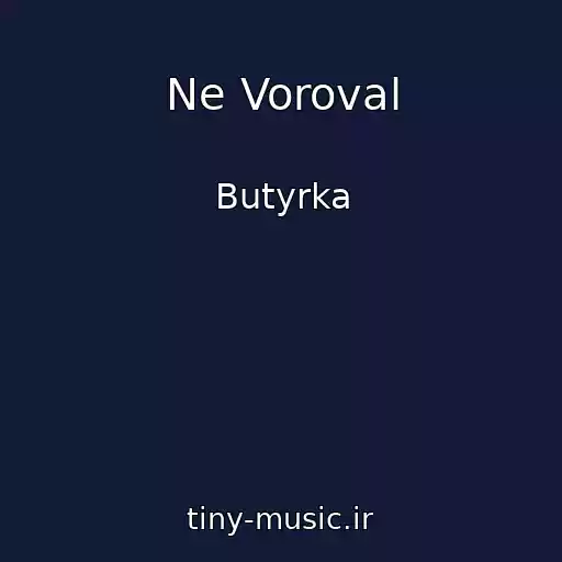 کاور آهنگ Ne Voroval از Butyrka