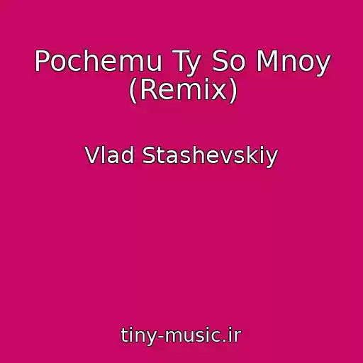 کاور آهنگ Pochemu Ty So Mnoy (Remix) از Vlad Stashevskiy
