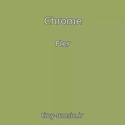 کاور آهنگ Chrome از Fler