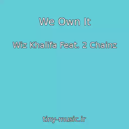 کاور آهنگ We Own It از Wiz Khalifa Feat. 2 Chainz