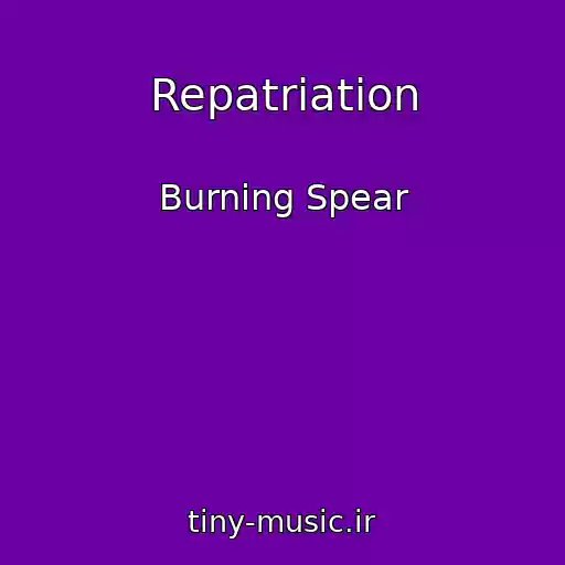 کاور آهنگ Repatriation از Burning Spear