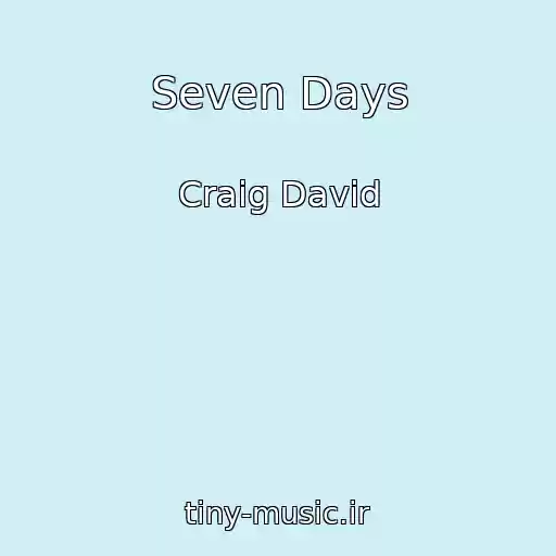 کاور آهنگ Seven Days از Craig David