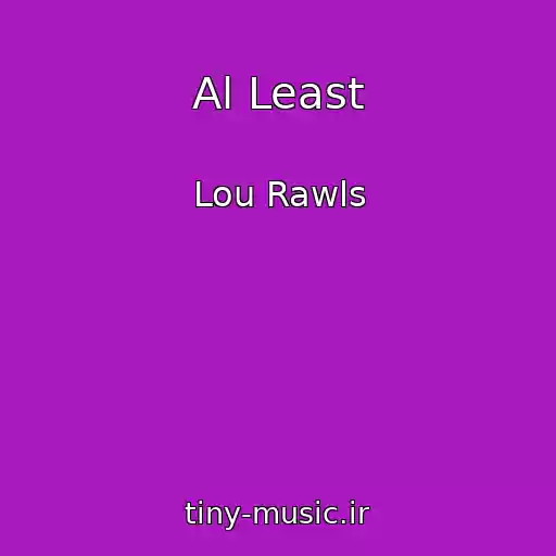 کاور آهنگ Al Least از Lou Rawls
